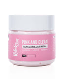 Mascarilla Facial Pink and Clean - Rebel Chile